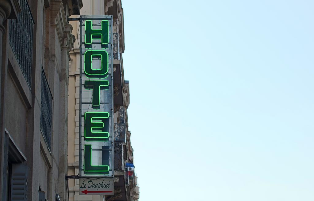 Hotel Du Dauphiné Lione Esterno foto